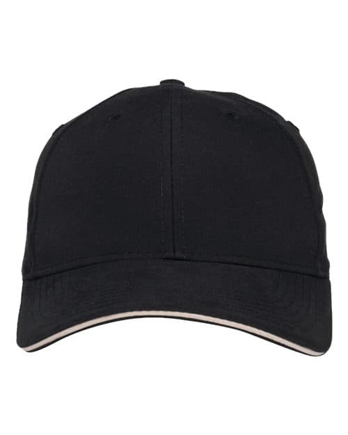 Adams Headwear PE102 - Black/ Khaki